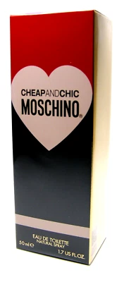 Moschino Cheap and Chic Women Eau de Toilette Spray Edt 50 ml