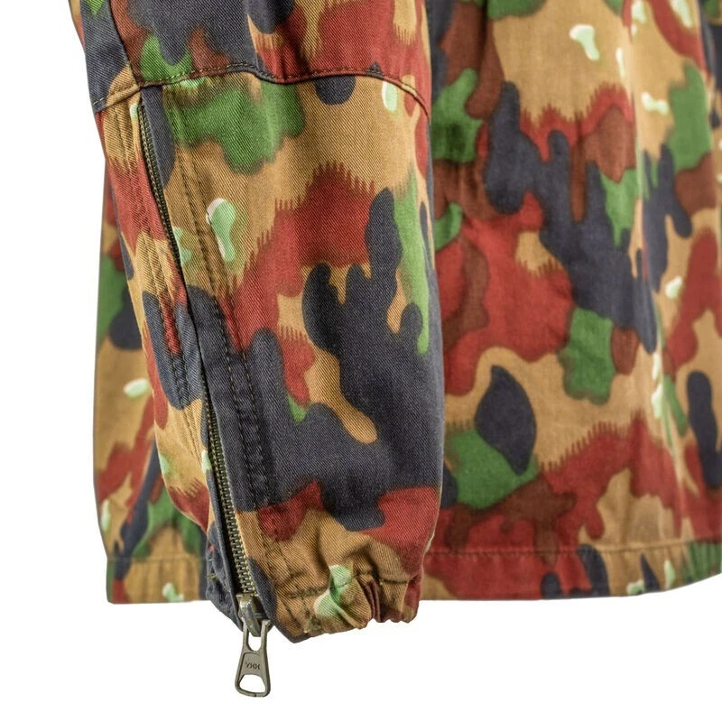 Swiss Alpenflage M83 Camo Lightweight Combat Jacket Size L, Grade 1 Ex,free ship - product detail image 6