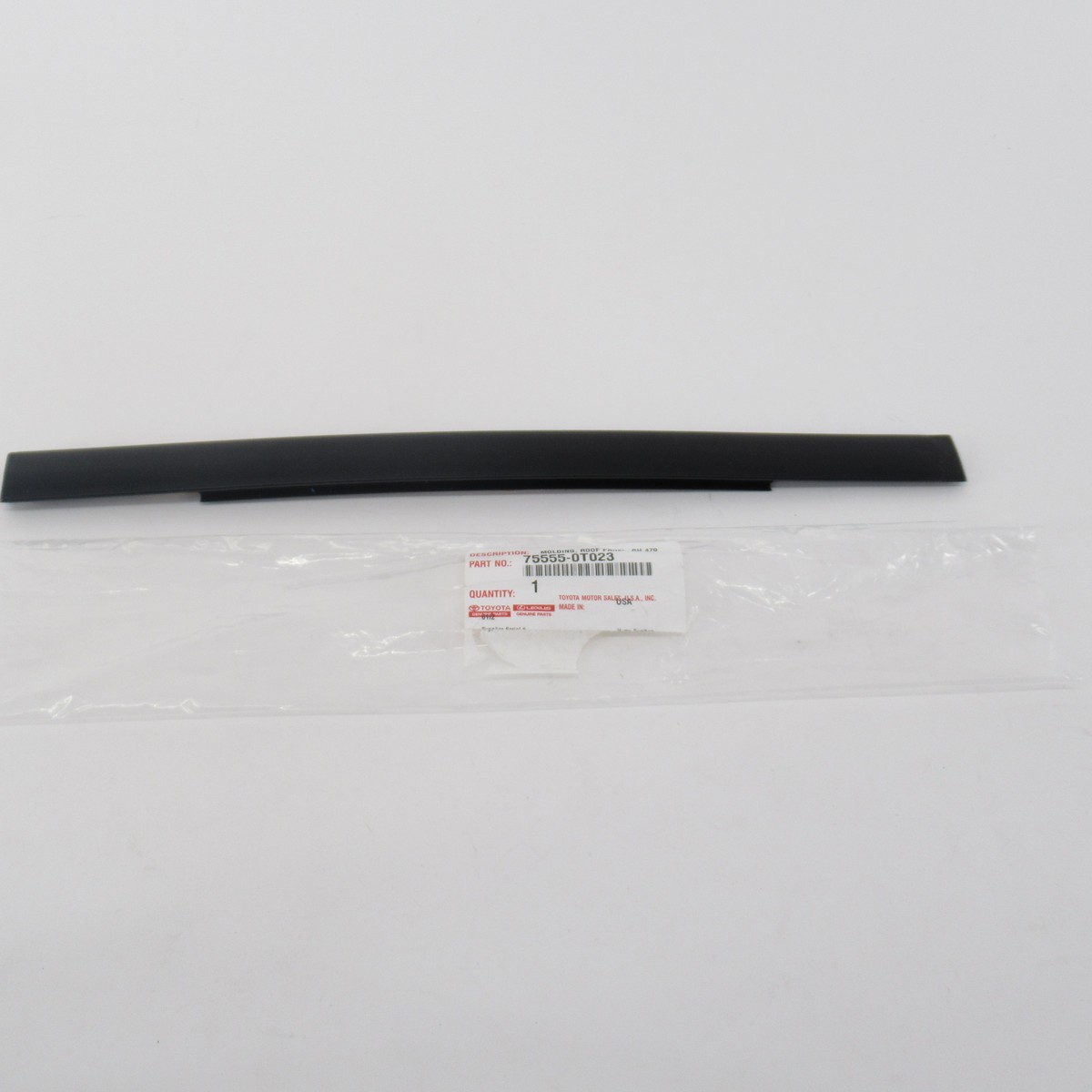Genuine OEM Toyota 75555-0T023 Passenger RH Drip Molding 09-16