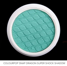 🧼 RARE! Colourpop Super Shock Eye Shadow | Snap Dragon - Matte Misty Teal Aqua