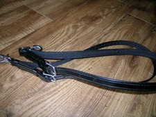 PONY HOLDBACK STRAPS/BRAKE STRAPS IN BIOTHANE, AMISH MADE WITH SS HARDWARE, NICE