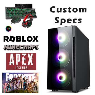 Phoenix Gaming WRATH benutzerdefinierte Spezifikationen - Desktop-PC - i3 i5 i7 SSD HDD Windows 10er-Set