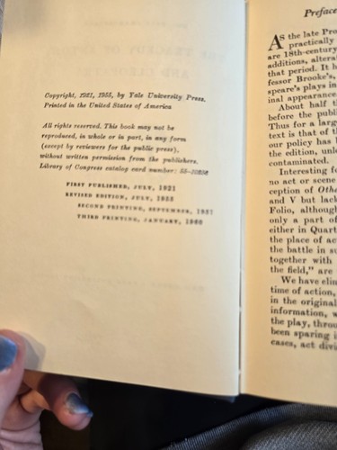 The Yale Shakespeare The Tragedy Of Antony and Cleopatra 1960 Hardcover 3rd P - Picture 6 of 11