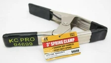 KC Professional 94699 3" Spring Clamp w/ Cushion Grip Handles and Tips   TF