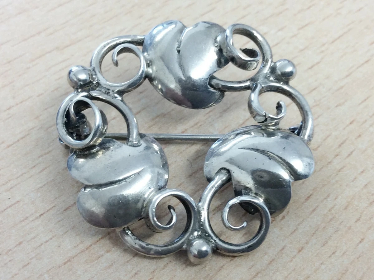 Danish silver best sale brooch