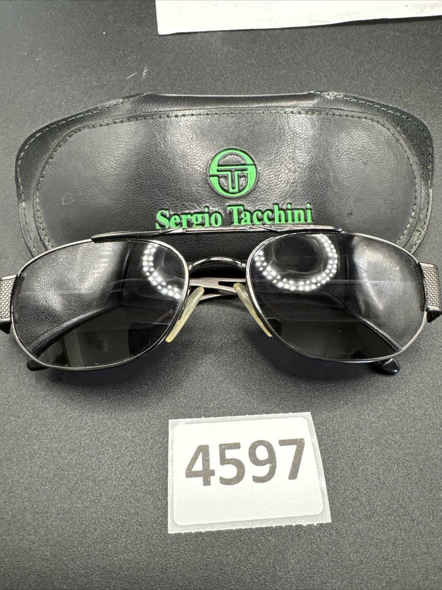 Vintage Sergio Tacchini ST 1023-s t830/26 Metal Pilot Sunglasses