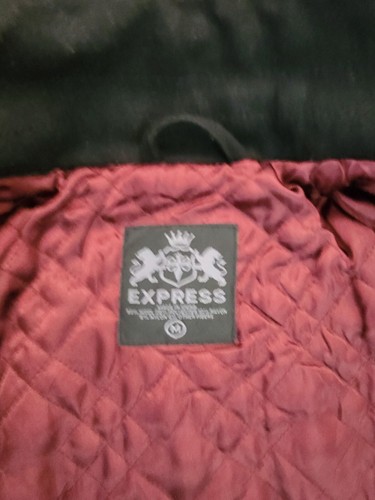 Express Black Wool Blend Jacket - Picture 5 of 5
