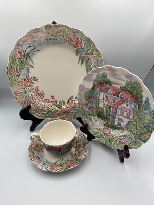 Vintage Nikko ''Riverdal'' Tableware. 4pc Set
