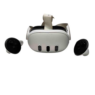 Meta Quest 3 S3A 128GB Storage 3D Spatial Audio High-Resolution VR Headset