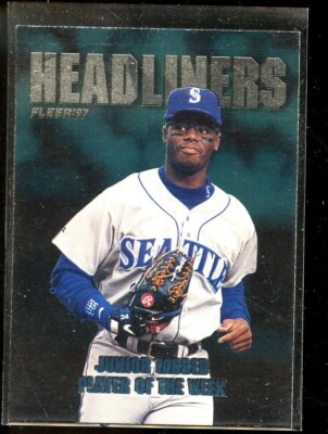 1997 FLEER HEADLINERS #6 KEN GRIFFEY JR MARINERS MINT E018176