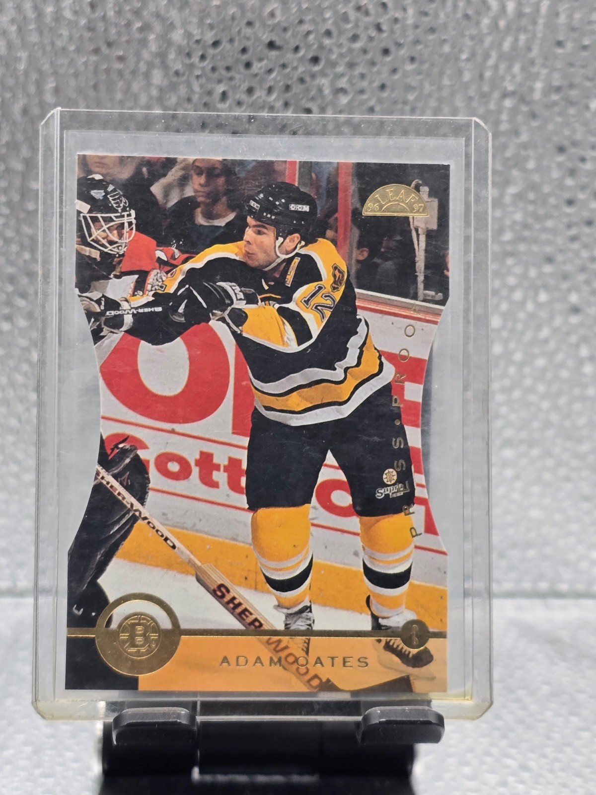 1996-97 Leaf Adam Oates Press Proof Die Cut!