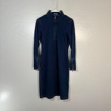 J.McLaughlin Dress Womens Small Blue Stretch ...