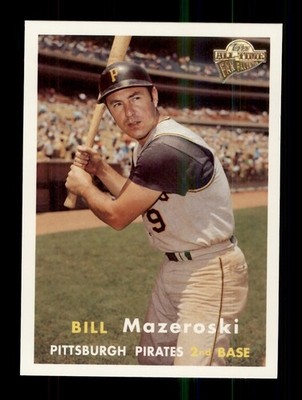 2003 TOPPS ALL TIME FAN FAVORITES #83 BILL MAZEROSKI PITTSBURGH PIRATES