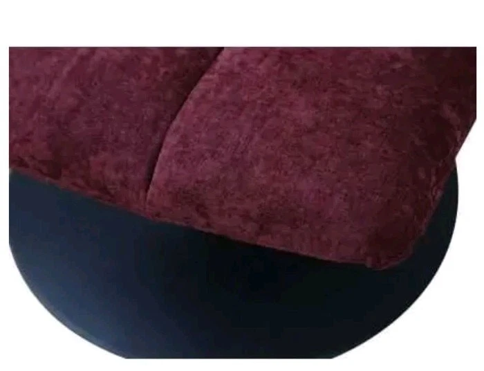 Mantis Accent Swivel Chair New Berry Chenille  - Image 4 of 4