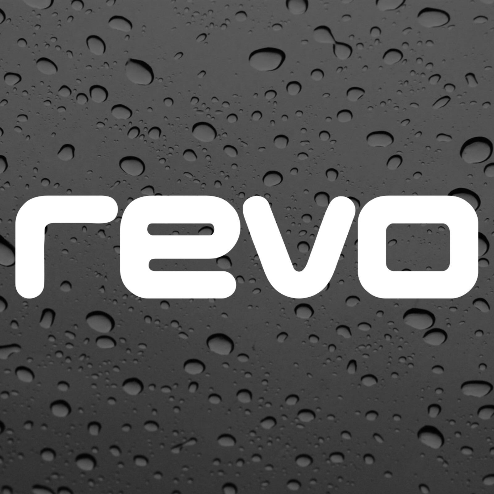 REVO X2 PAIR STICKERS WHITE SEAT GRAPHICS DECAL RACE TRACK JDM JAP CAR
