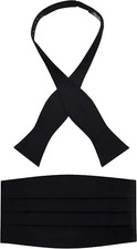 S.H. Churchill Co. Men s Self-Tie Bow Tie and Cummerbund Set Includes For...