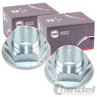 2X A.B.S. 32Er Achsmuttern M22X1.5 Hinten Vorne Passend FüR Austin Maestro Monte