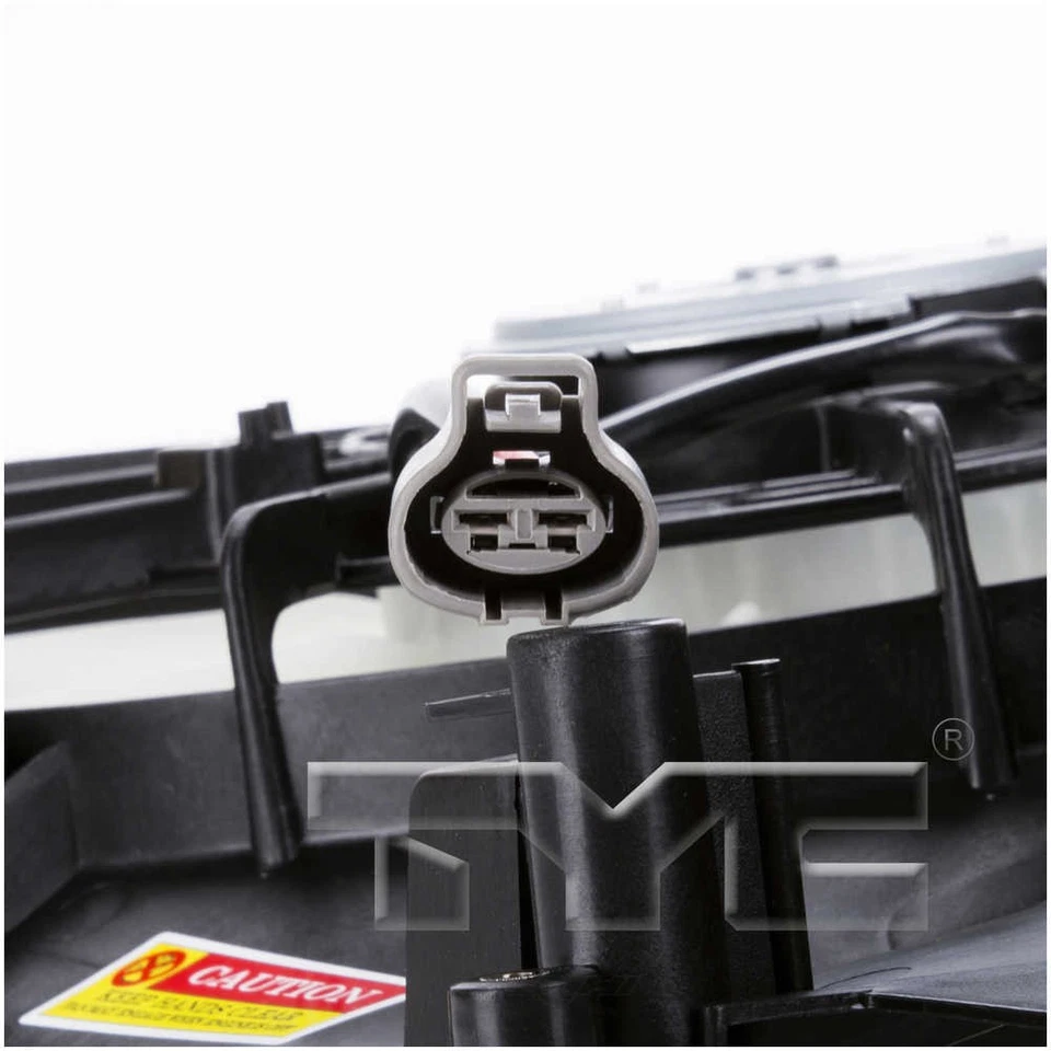 Вентилятор радиатора в сборе для 2007-2009 Mazda CX7 2,3 л 4 цилиндра 2008 TYC 622510 - Изображение 4 из 4