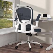 Ergonomic Office Chair, Comfort Swivel Home Office Task Chair, Breathable Mesh D
