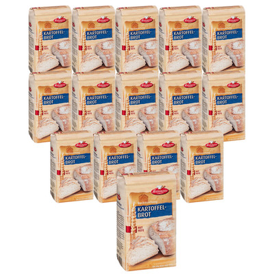 BIELMEIER Brotbackmischung Kartoffelbrot 15 Stück á 500 g Küchenmeister