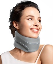 Neck Brace Cervical Collar - Neck Support Brace for Sleeping, Soft Foam Wraps