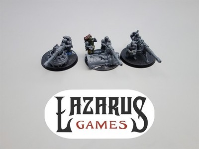 Warhammer 40k Astra Militarum Imperial Guard - 3x Heavy Weapons Squad 