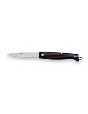 Coltello Pattada sardo tascabile manico in palissandro cm 18 AUSONIA