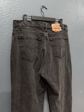 Vintage 90’s Levi’s 560 Black Men’s Denim Jeans Size 36/34 USA Made