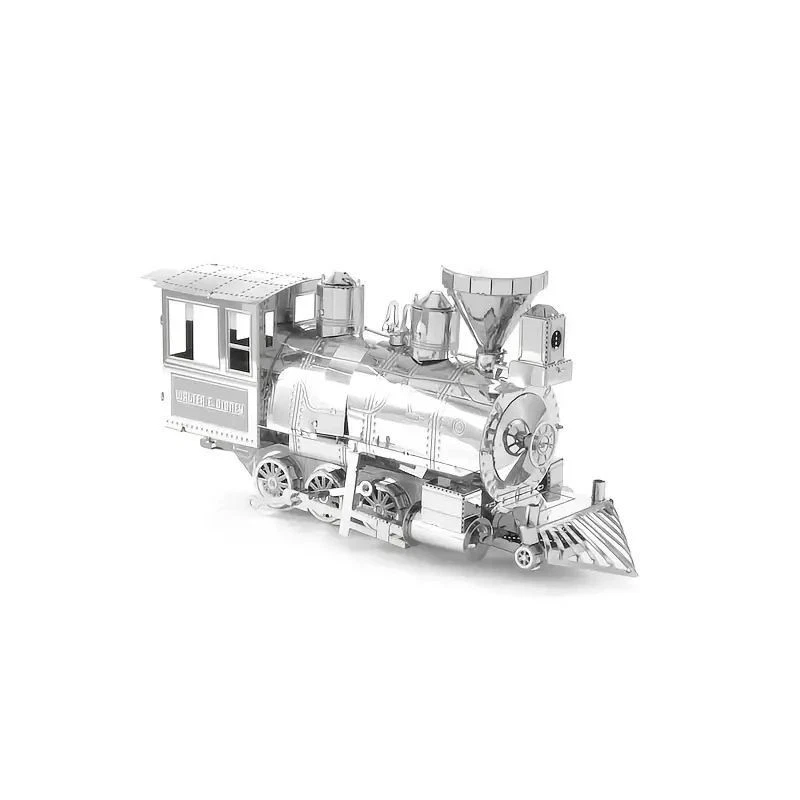 Locomotora rompecabezas de metal 3D hágalo usted mismo montaje educativo modelo juguete adorno regalo Foto 4 de 4