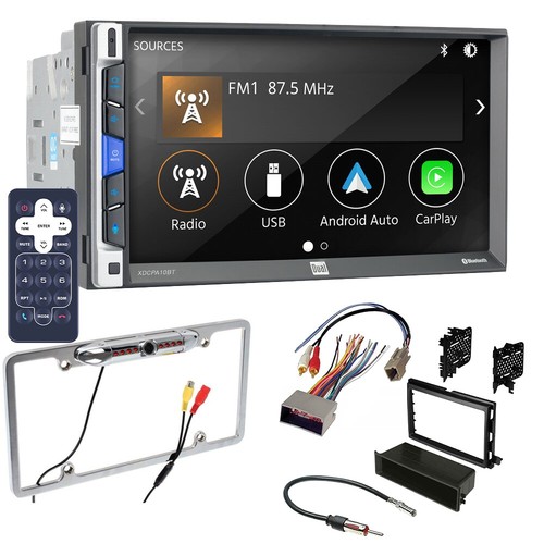 XDCPA10BT Apple Carplay 7" Car Stereo AM/FM Radio For 2005-2009 Ford Mustang