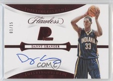 2019-20 Panini Flawless Distinguished Ruby 1/15 Danny Granger #DA-DGR Auto 3d3