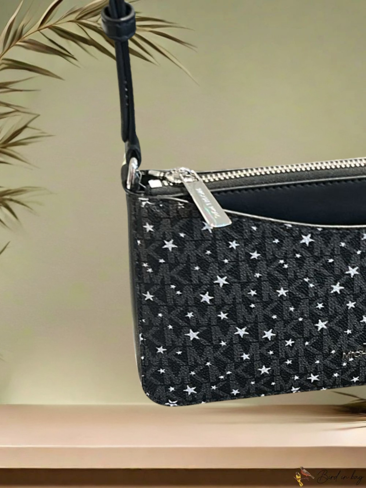 Michael Kors Arden Women Medium Black Shoulder Crossbody Purse Bag Messenger MK thumbnail 7