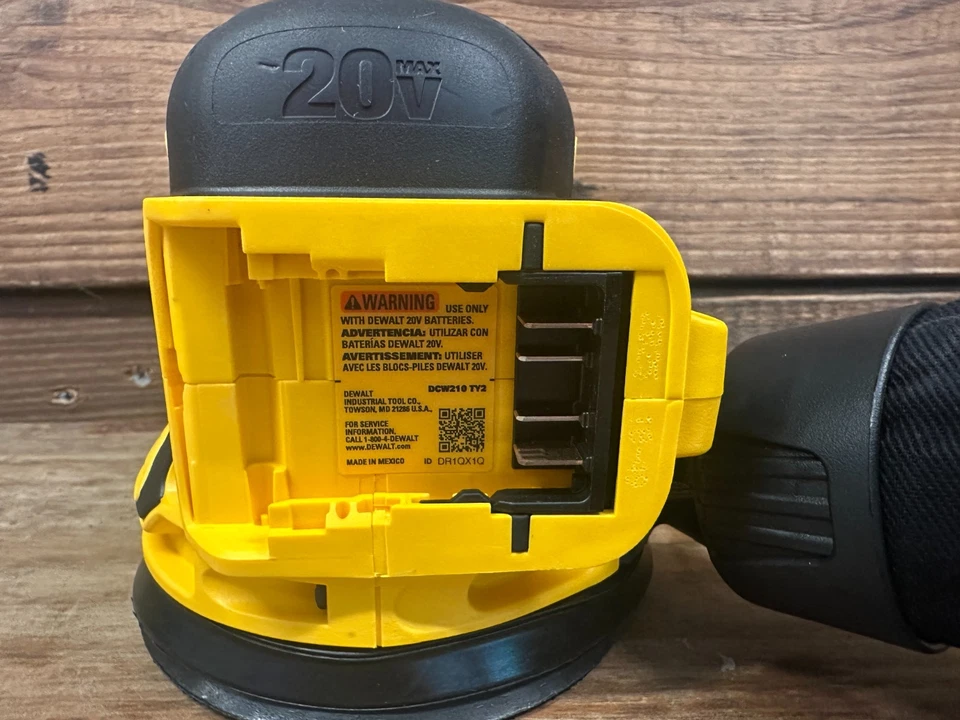 DeWalt 5" Random Orbital Sander 20V Max XR Brushless DCW210B Tool Only (QTY) - Image 4 of 4