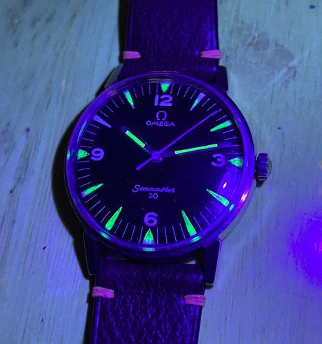 vintage Omega Seamaster 30 135.011 PAF Issued Explorer Dial Mi...