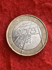 2008 Olympic Centenary £2 Two Pound coin Circulated