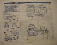 GI Joe - 1988 - Original Blueprints Manual - Tiger CAT