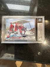 Hot 2018 Topps Update #US158 Upton,Ohtani,Trout BGS 8.5