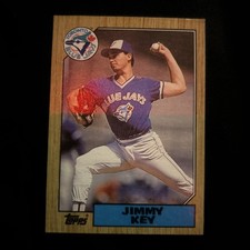 Jimmy Key 1987 Topps Baseball #29 Toronto Blue Jays