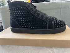 Sneakers alte CHRISTIAN LOUBOUTIN Louis Orlato in camoscio