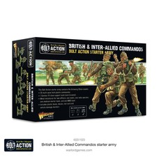 British  Inter-Allied Commandos starter army Bolt Action Warlord