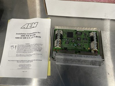 AEM EMS P/N 30-1220 1999-02 GM 5.7L LS1 F-Body