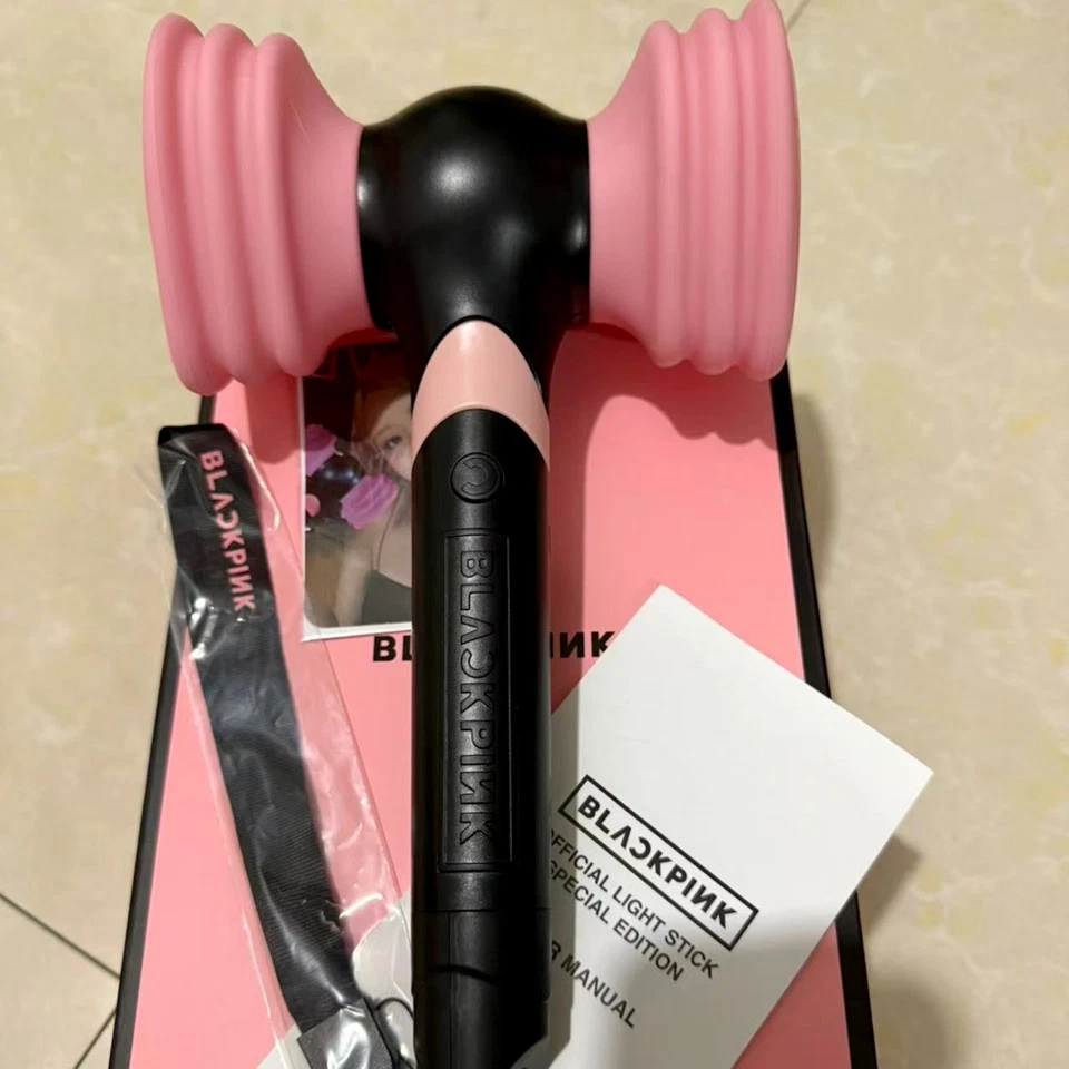 BLACKPINK Concert Glow Stick Bluetooth Light Stick Ver.5 Hammer Hand Lamp Cards - image 4 of 4