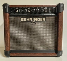 Behringer Ultracoustic AT108 15 watt Guitar Amp/Tested And Sounds Great! 