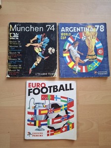 Panini  München 74 WM 74 Argentina 78 World Cup Album Euro Football 1976 77 rare