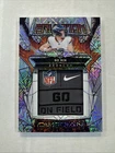 2024 Panini Obsidian Bo Nix Rookie Eruption Materials Vibrant Mojo 1/1 #ERM-BNX