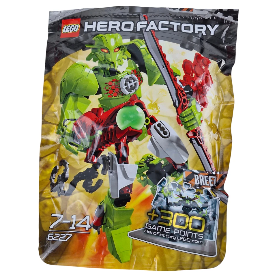 Lego Hero Factory BREEZ 6227 100% Complete Foil Pack Manual Ret 2012 7-14 yr Aus - Image 2 of 4