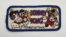 Parche bordado vintage 1982 Donkey King Nintendo planchar/coser