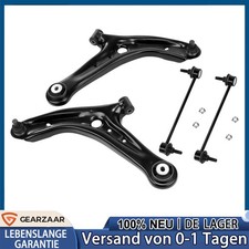 Querlenker Satz Vorne kompatibel mit Mazda 2 DE, DH Links Rechts L+R 4x Schwarz