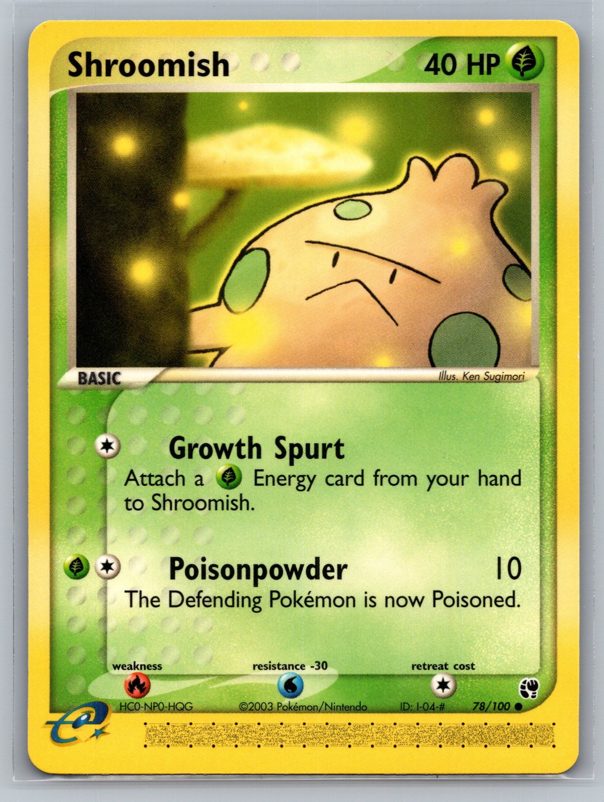 Shroomish Common Sandstorm 78/100 NM