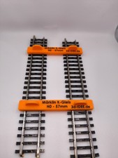 H0 Parallelgleislehre, Abstandshalter f&uuml;r Gleise,K-Gleis,M-Gleis, 1:87 Modellbau